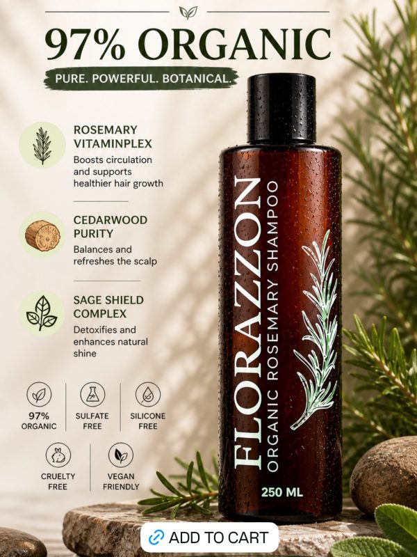 FLORAZZON ROSEMARY SHAMPOO